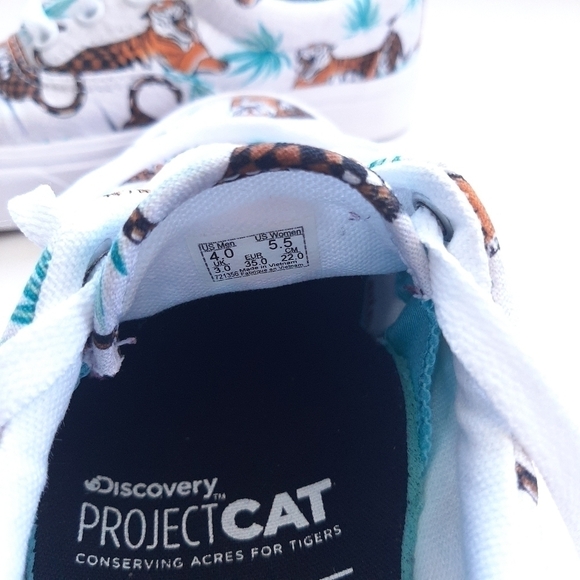 Vans Era Comfycush Discovery Project CAT sneakers size 4M/5.5W - Picture 14 of 15
